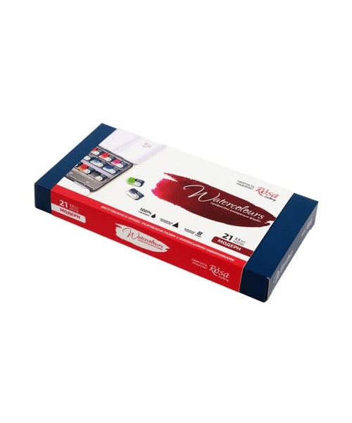 Rosa Gallery Watercolour Paints - Modern Set of 21