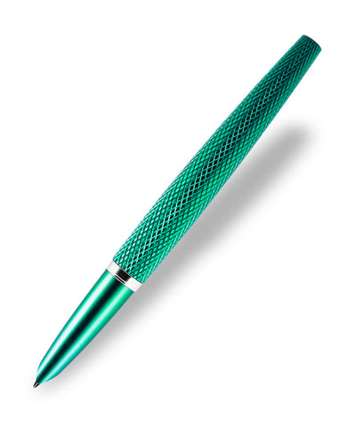 Diplomat Viper Fountain Pen - Green Guilloche