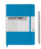 Leuchtturm1917 Medium (A5) Hardcover Notebook - Azure