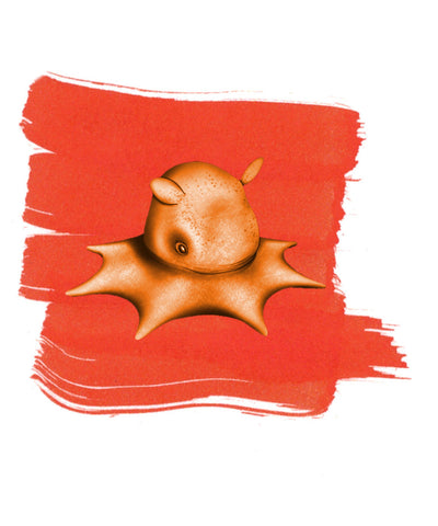 Anderillium Fountain Pen Ink - Flapjack Octopus Orange