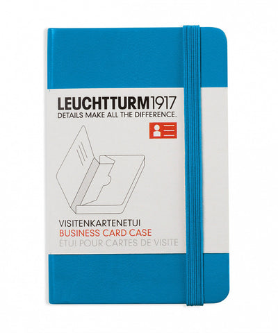 Leuchtturm1917 Business Card Case - Azure