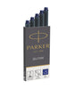Parker Quink Ink Cartridges - Various Colours