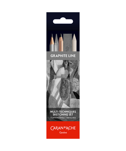 Caran D'Ache Graphite Line Multi-Techniques Sketching Set