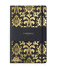 Castelli Black & Gold Collection Notebook - Baroque Gold