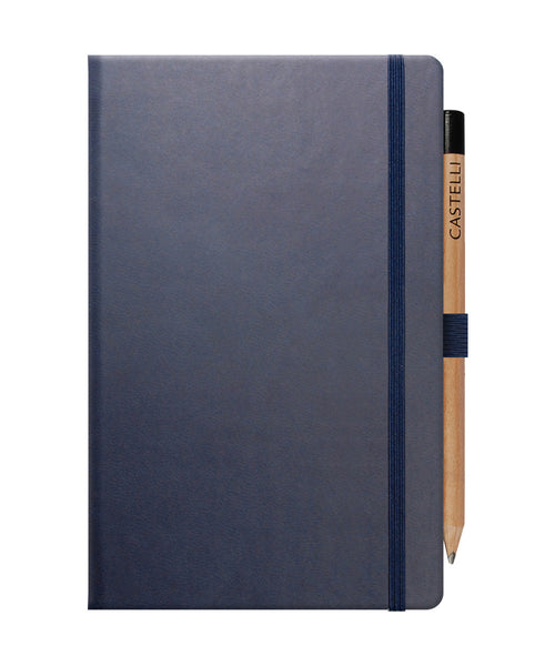 Castelli Tucson Medium Ruled Notebook - Royal Blue
