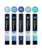 Chameleon Color Tops - 5 Assorted Blue Tones