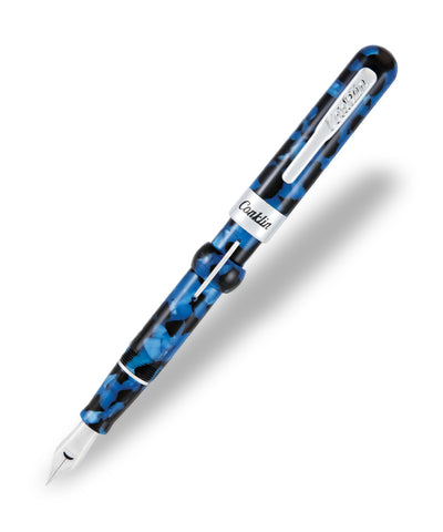 Conklin Crescent Filler Fountain Pen - Vintage Blue