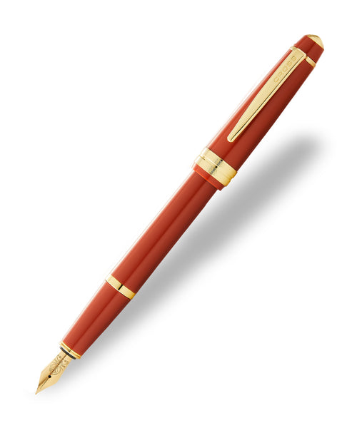 Cross Bailey Light Fountain Pen - Amber & Gold