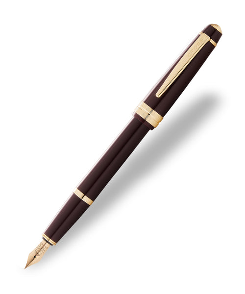 Cross Bailey Light Fountain Pen - Burgundy & Gold