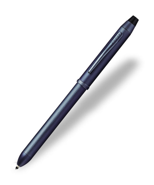 Cross Tech3+ Multifunction Pen with Stylus - Dark Blue PVD