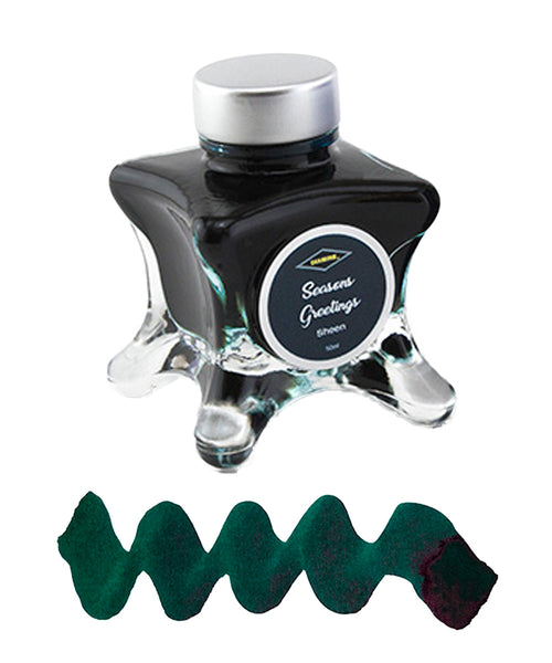Diamine Inkvent Blue Edition Fountain Pen Ink - Seasons Greetings