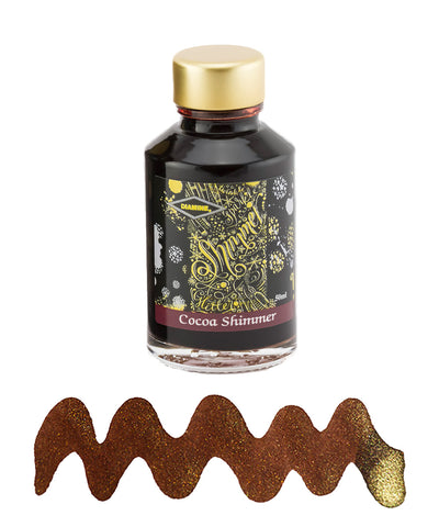 Diamine Shimmering Fountain Pen Ink - Cocoa Shimmer