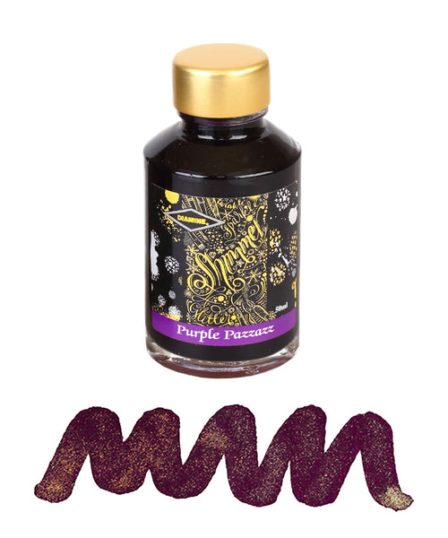 Diamine Shimmering Fountain Pen Ink - Purple Pazzazz