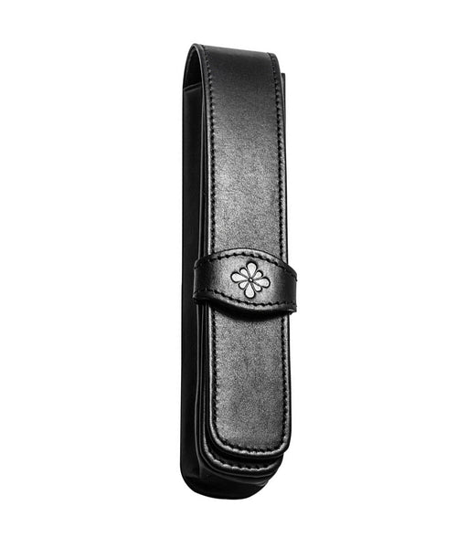 Diplomat Leather Pen Case for 1 Pen - Black