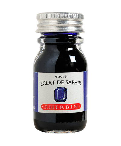 J Herbin Ink (10ml) - Éclat de Saphir (Sapphire Blue)