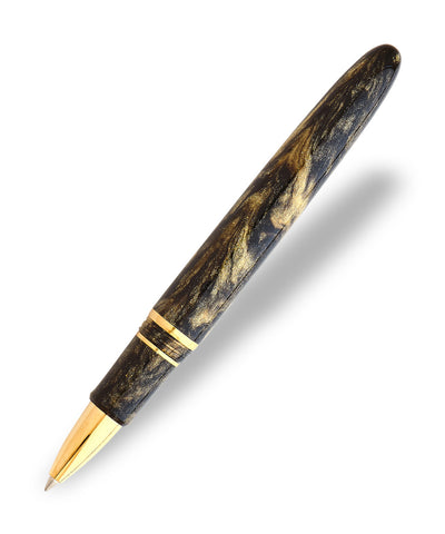 Esterbrook Estie Rollerball Pen - Gold Rush Prospector Black Limited Edition