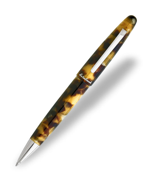 Esterbrook Estie Ballpoint Pen - Tortoise with Palladium Trim