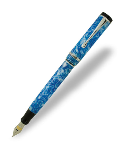 Conklin Duragraph Fountain Pen - Ice Blue