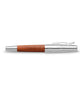 Faber-Castell e-motion Fountain Pen - Reddish Brown Pearwood