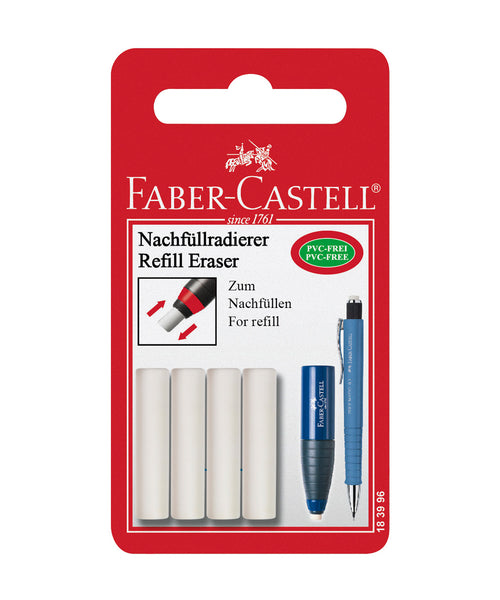 Faber-Castell Erasers for Poly Matic Mechanical Pencils