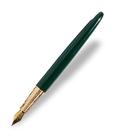Ferris Wheel Press Brush Fountain Pen - Lord Evergreen