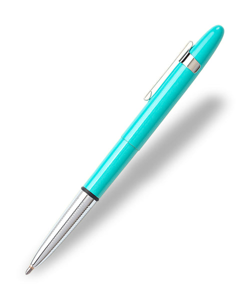 Fisher Bullet Space Pen with Pocket Clip - Tahitian Blue