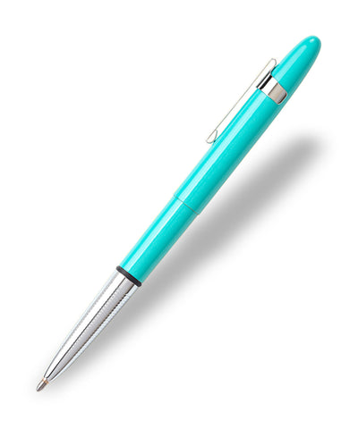 Fisher Bullet Space Pen with Pocket Clip - Tahitian Blue