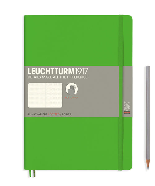 Leuchtturm1917 Composition (B5) Softcover Notebook - Fresh Green