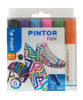 Pilot Pintor Paint Marker Pen - Pack of 6 Fun Colours