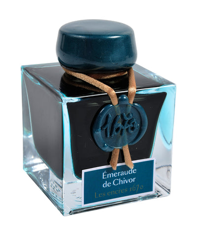 J Herbin 1670 Celebration Ink - Emerald of Chivor