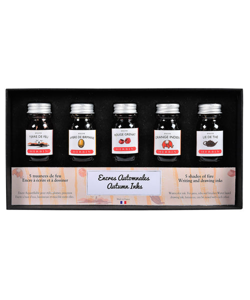 J Herbin Seasons Ink Set - Autumn Assortment