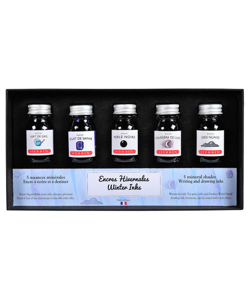 J Herbin Seasons Ink Set - Winter Assortment