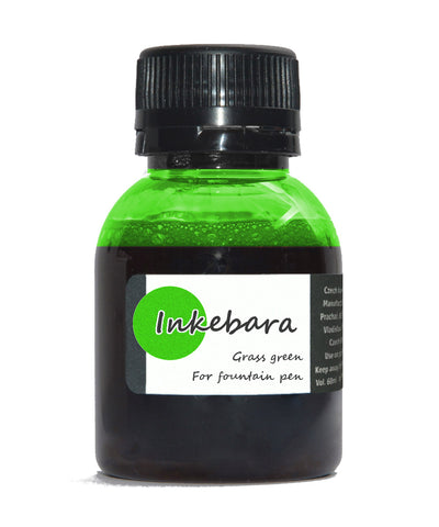 Inkebara Fountain Pen Ink - Grass Green