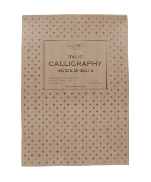 Archie's Calligraphy Paper - Italic 7.5mm