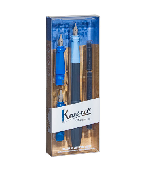 Kaweco Perkeo Calligraphy Set - Blue