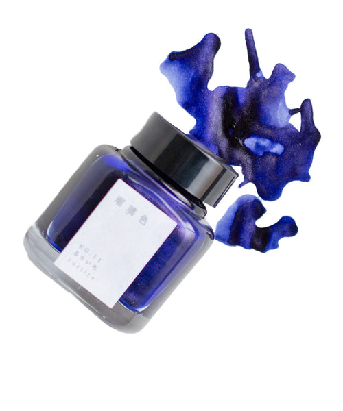 Kyoto Inks Kyo No Oto No.11 Fountain Pen Ink - Ruriiro
