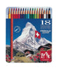 Caran d'Ache Prismalo Coloured Pencils - Set of 18