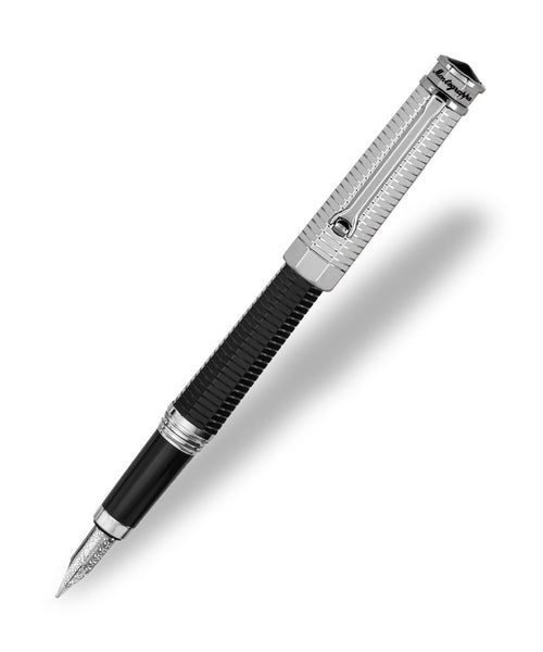 Montegrappa NeroUno Duetto Fountain Pen - Black/Palladium