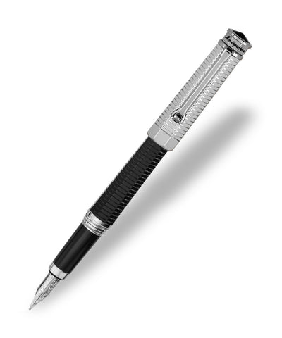 Montegrappa NeroUno Duetto Fountain Pen - Black/Palladium