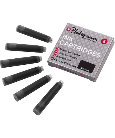 Platignum Ink Cartridges - Pack of 6