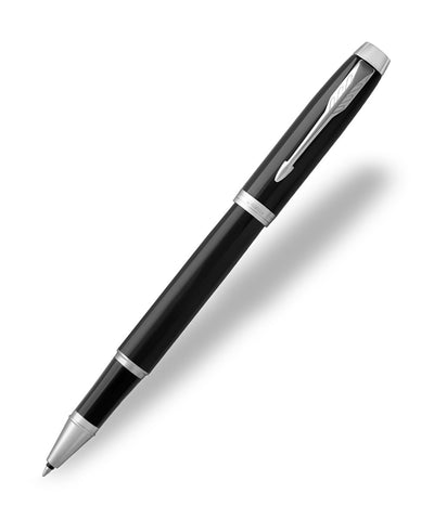 Parker IM Rollerball Pen - Black with Chrome Trim