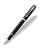 Parker IM Rollerball Pen - Black with Chrome Trim