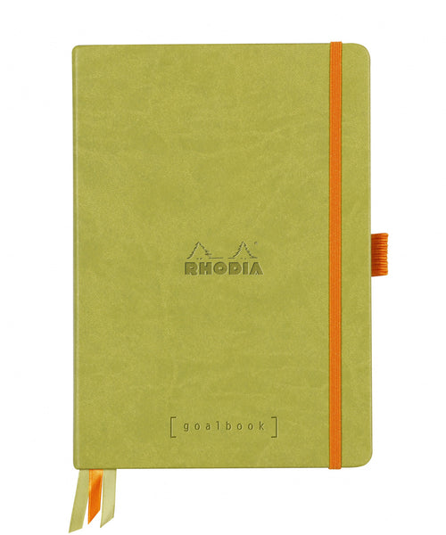 Rhodia A5 Hardcover Rhodiarama Goalbook - Anise Green