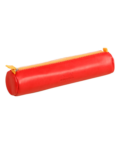 Rhodia Round Pencil Case - Poppy