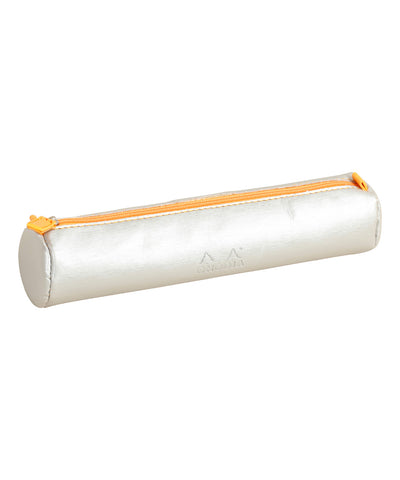 Rhodia Round Pencil Case - Silver