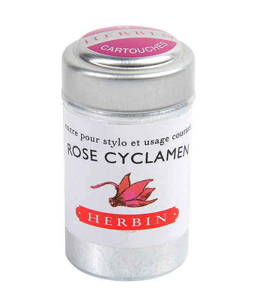 J Herbin Ink Cartridges - Rose Cyclamen (Cyclamen Pink)