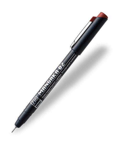 Kuretake ZIG Cartoonist Mangaka Pen - Sepia