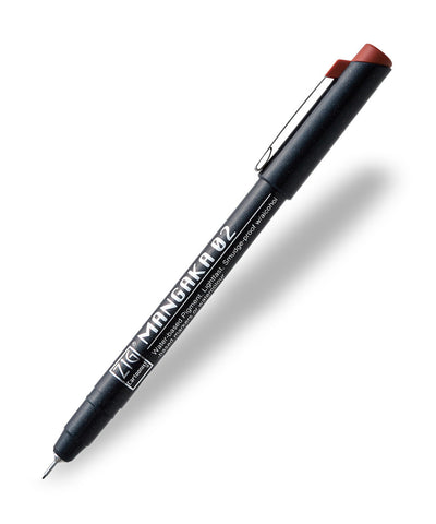 Kuretake ZIG Cartoonist Mangaka Pen - Sepia