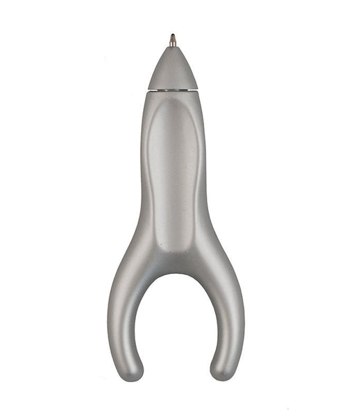 PenAgain Ergo-Sof Ballpoint Pen - Silver