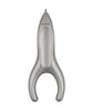 PenAgain Ergo-Sof Ballpoint Pen - Silver